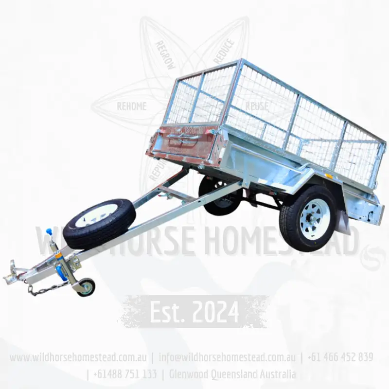 7×4 Tilt Box Trailer Hire