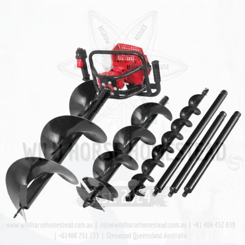 Post Hole Digger 1 Man 2 stroke petrol For Hire - Image 3