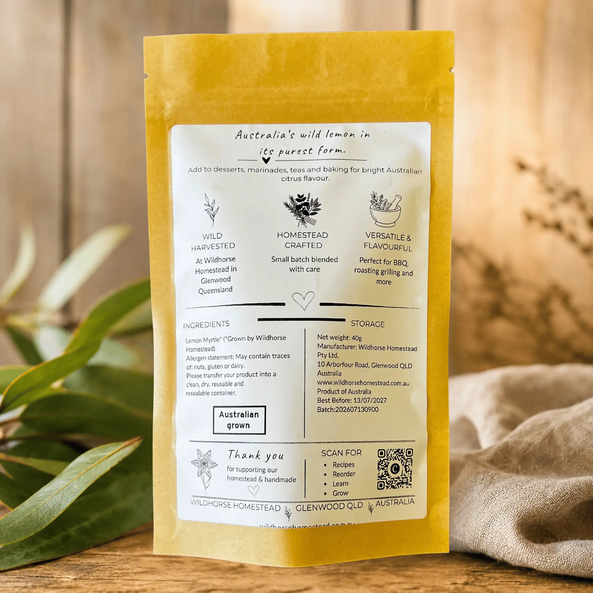 Lemon Myrtle Powder