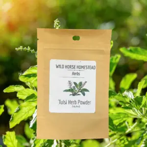 Wildgrown Tulsi (Holy Basil) Powder (50g)