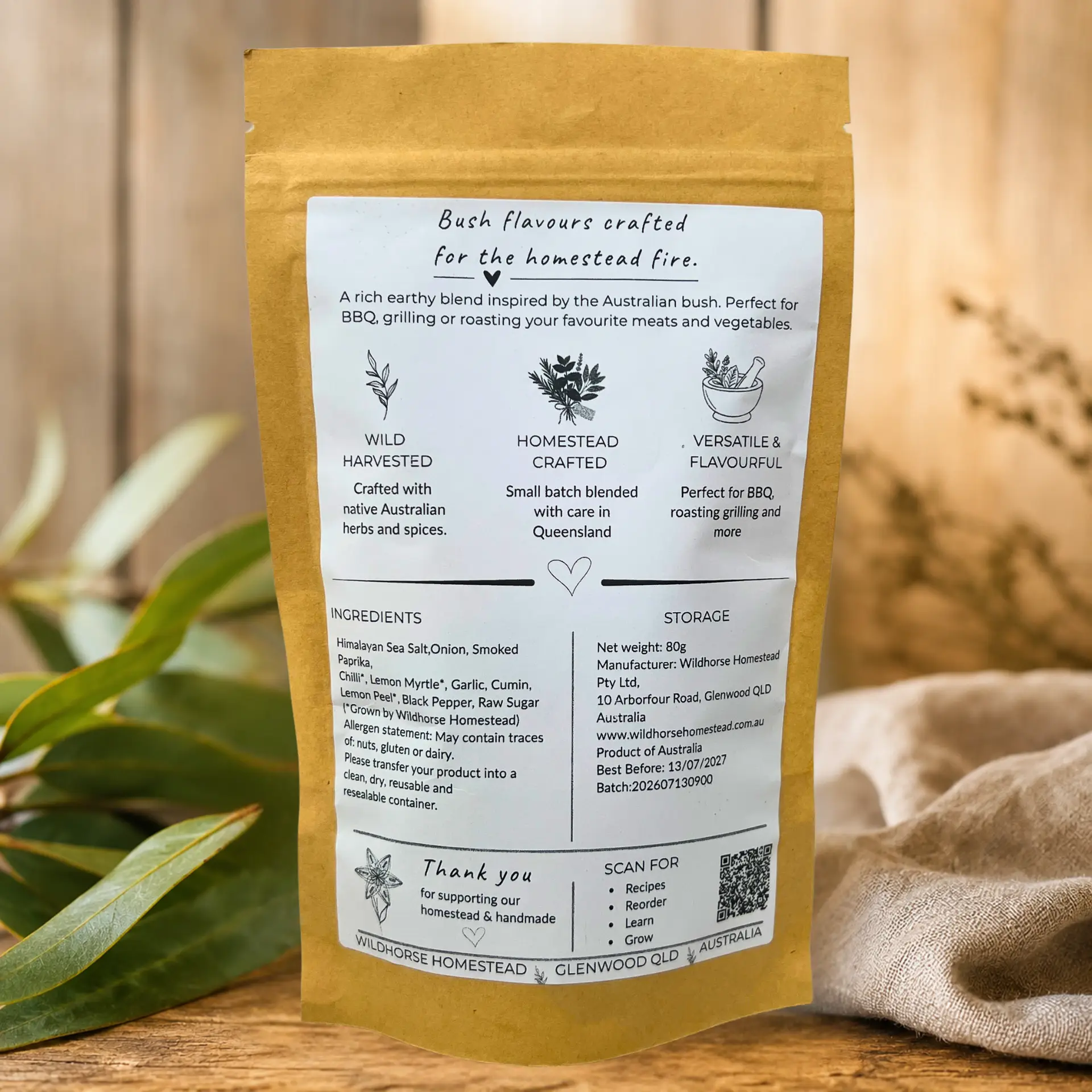 Native Citrus Chilli Rub