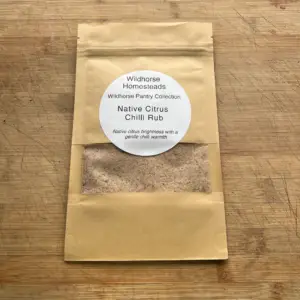 Native Citrus Chilli Rub - A fragrant bush-inspired rub ideal for vegetables, plant proteins and BBQ dishes