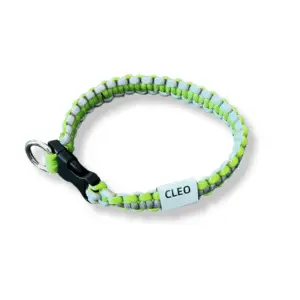 Wildhorse Custom Paracord ID Collar Handmade • Personalised • Custom Sized