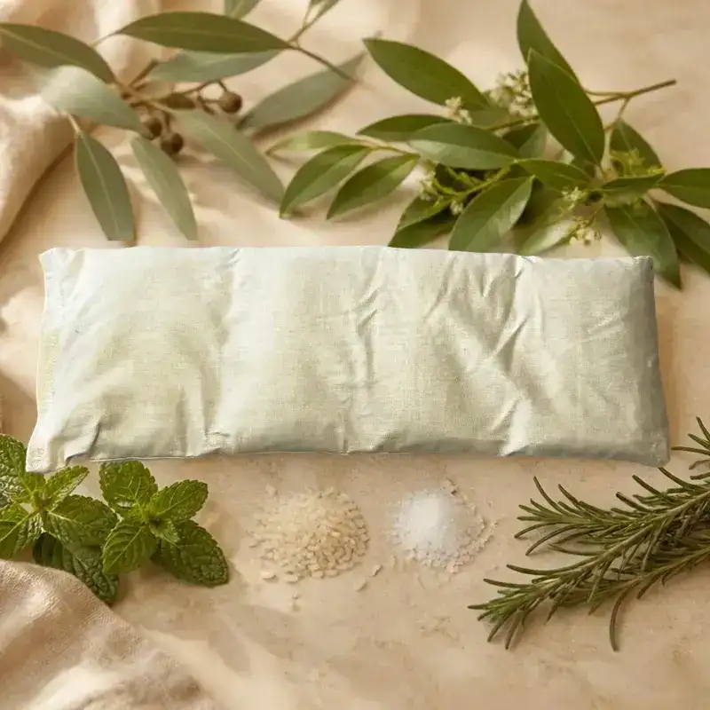 Wildhorse Homestead Lemon Myrtle Comfort Wrap™ — Handcrafted Australian Hot & Cold Neck Wrap - Image 14