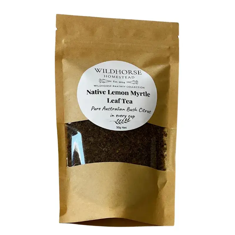 Wildhorse Homestead Lemon Myrtle Leaf Tea - 50g