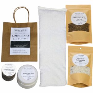 Wildhorse Homestead Lemon Myrtle Luxury Comfort Ritual Gift Set (5-Piece) Botanical Off-White