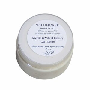 Luxury Myrtle and Velvet Gel Butter Front
