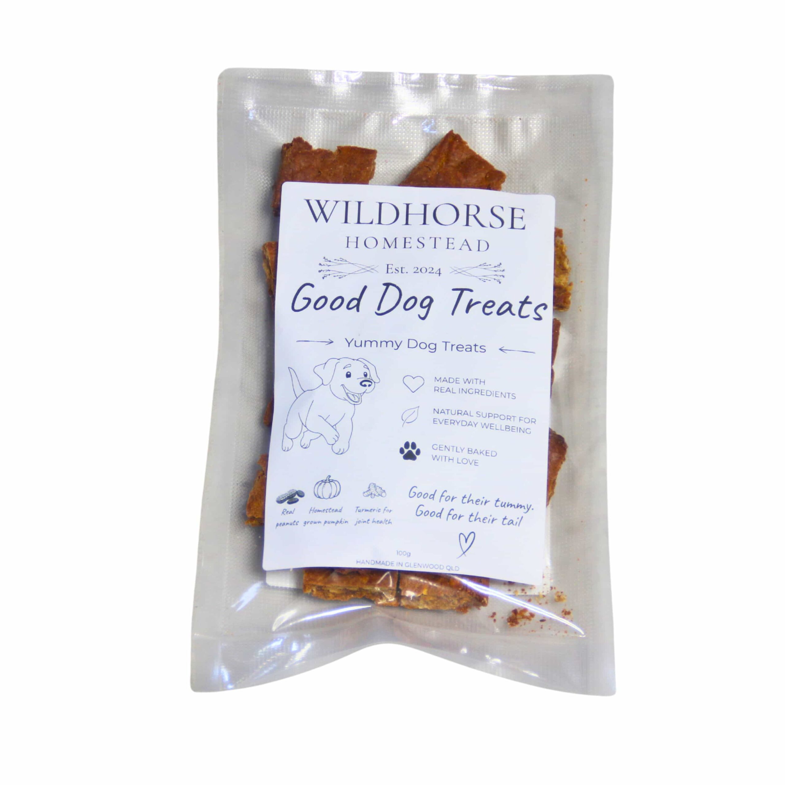 Wildhorse Good Dog Treats | Baked Dog Treats - 100g