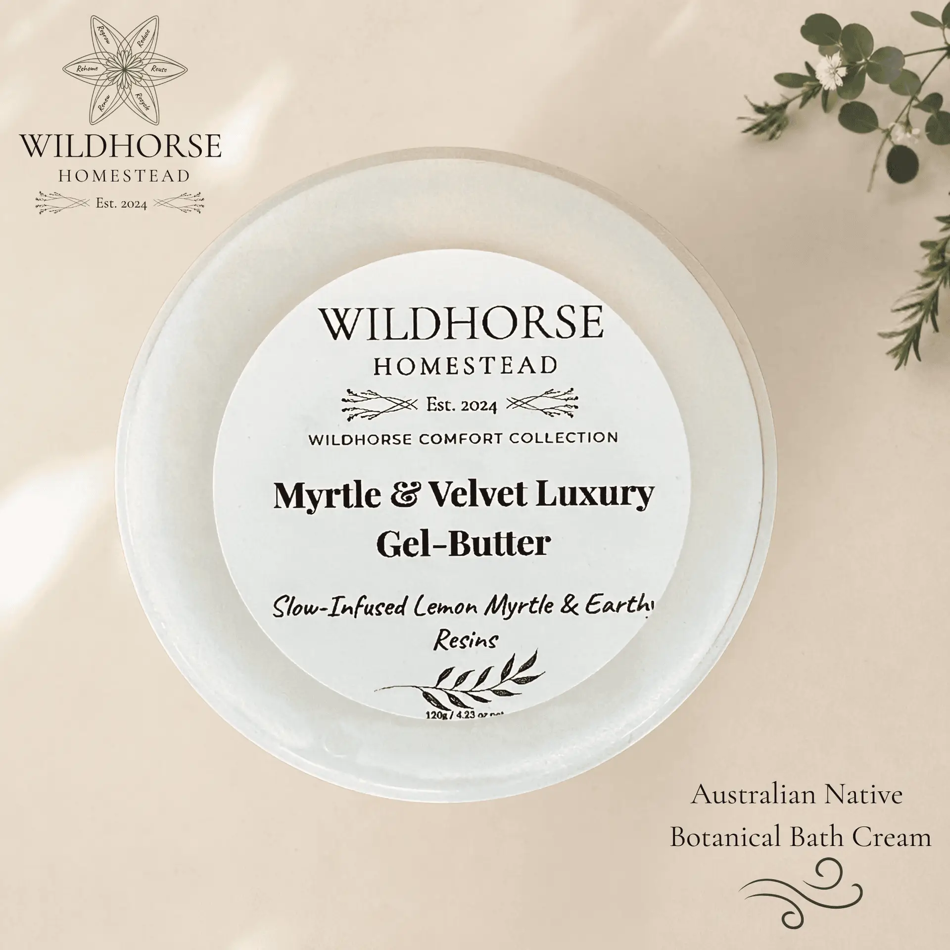 Wildhorse Myrtle & Velvet Luxury Gel-Butter